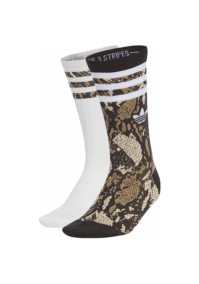Multco Adidas Kadın Günlük Çorap Crew Sock 2li Paket Kw9196 Çok Renkli