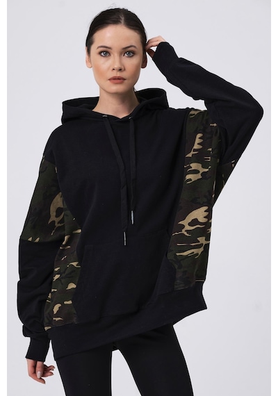 Alexander Gardi ALEXANDERGARDI KAPÜŞONLU OVERSİZE SWEATSHIRT