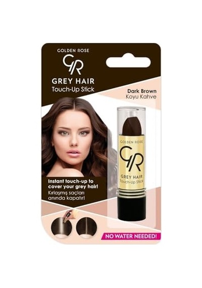 Grey Hair -up Stick No: 02 Dark Brown - Beyaz Saç Kapatıcı - Koyu Kahve