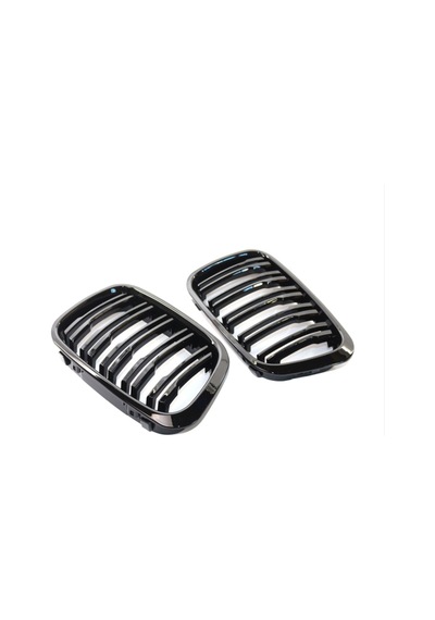 Bmw E46 02-04 Çıft Çızgı M Panjur Böbrek