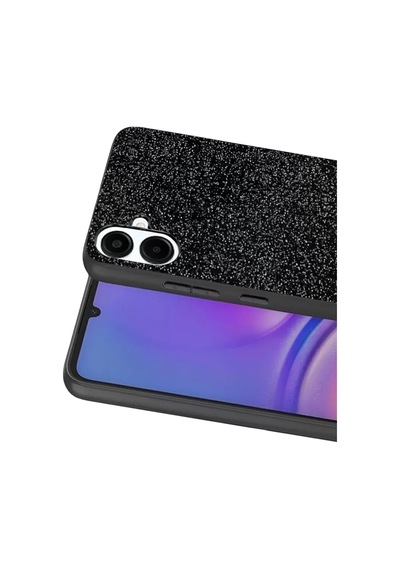Onegif Samsung Galaxy A07 4g Bright Simli Kapak - Siyah