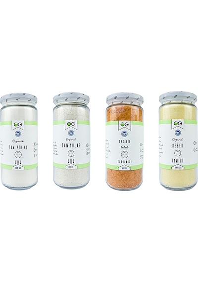 OG natural Organik Sertifikalı Bebek Ek Gıda Seti +6 Ay