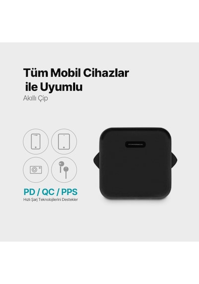 Ttec SmartCharger 20W PD Seyahat Hızlı Şarj Aleti