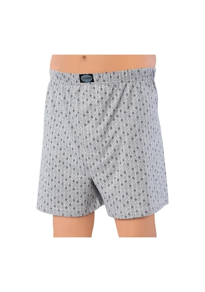 Lüx Drm Erkek Battal Desenli Penye Boxer Short 1293 001 6 Adet