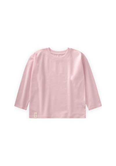 Cigit Mevsimlik Basic T-shırt 2-10 Yaş Pudra Pembe Pudra