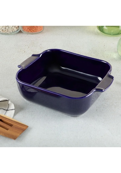 Yıldız Elissa Kare Fırın Kabı Kobalt 21 Cm Çok Renkli