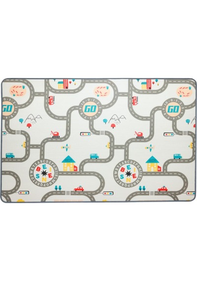 Bebebao Alfabeli Çiftlik Macerası İle Alfabe & Sayı Yol Macerası Oyun Matı 200x140x1 CM