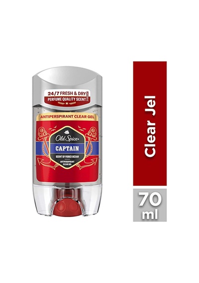 3 Adet Old Spice Clear Gel Captian 70 Ml 49544788