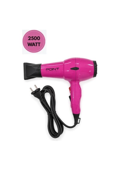 Point Blow Dryer Tam Profesyonel 2500 Watt Ac Motor Fön Makinesi Pembe