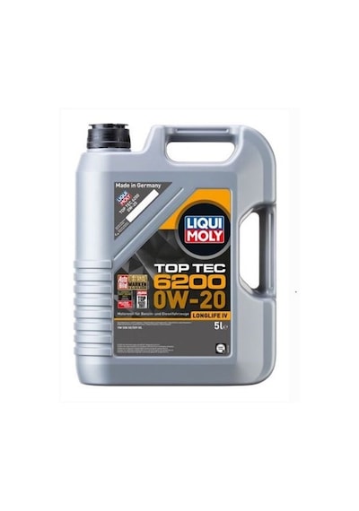 LIQUI MOLY 0W20 Motor Yağı Top Tec 6200 5 Litre