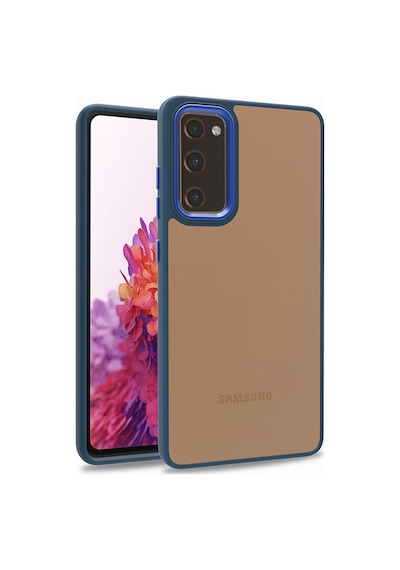 Zore Galaxy S20 Fe Uyumlu Nvth Flora Kılıf-mavi