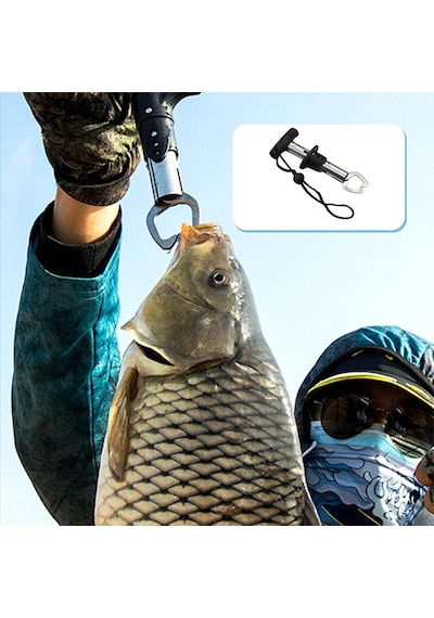 Bauer Balıkçı Aksesuar Seti Paslanmaz Pense Ve Balık Tutucu Fish Grip