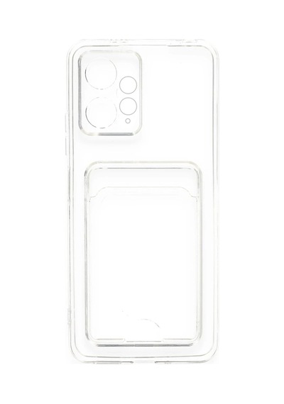 Ilkeshop Newface Xiaomi Redmi Note 12 4g Kılıf Kart Şeffaf Silikon - Şeffaf