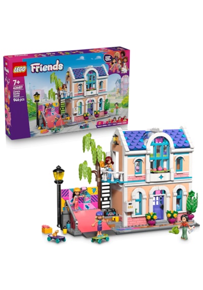LEGO® Friends Liann'in Aile Evi Yapım Oyuncağı 42687 - 7 Yaş ve Üzeri Çocuklar için Yaratıcı Oyuncak Yapım Seti (946 Parça)
