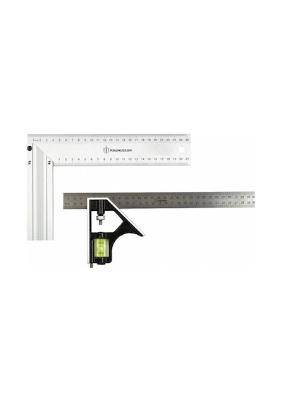 Magnusson 2 Parça Kombine Gönye Seti 250mm-300mm