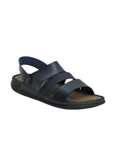 11651 Anatomik Erkek Sandalet Terlik Lacivert