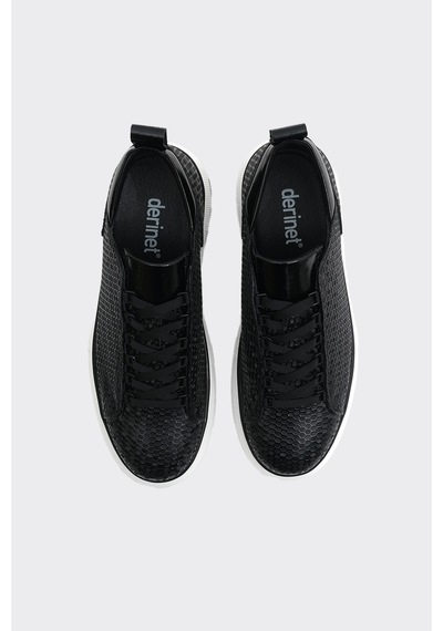 Derinet Günlük Hakiki Deri Erkek Sneaker S.baskı S.baskı