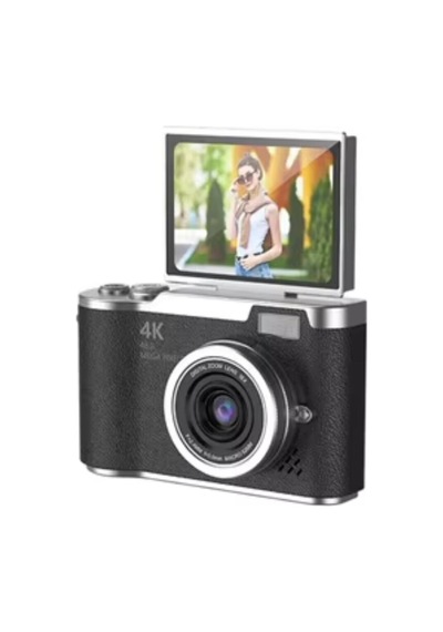 Kompakt 4k Dijital Kamera 48 Mp Sensör 8x Zoom Flip Ekran Vlog Ve Selfie Uyumlu - Hpsbyı1212-4893 Renkli