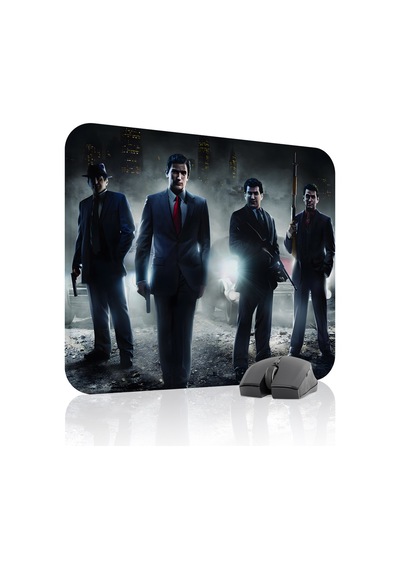 Mafia Kaymaz Dikişli Kauçuk Oyuncu Mousepad V5 - 48x40 Xl Gaming Mouse Pad Fare Altlığı