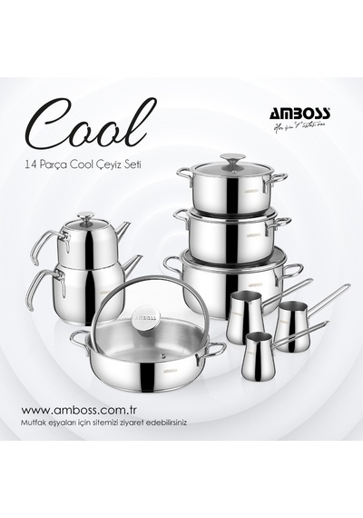 Amboss 14 Parça Cool Çeyiz Seti