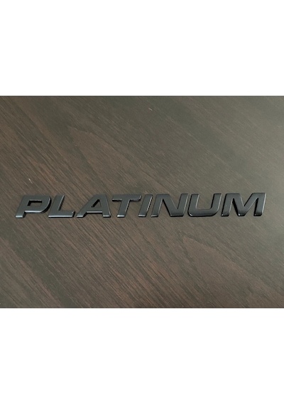 Platinum Piano Black Bagaj Yazısı 3m 3d Abs Hyundai İx20