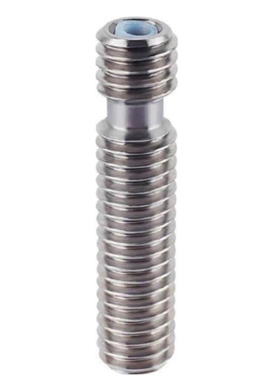 Koodmax 3d Yazıcı M6x30mm Teflonlu Çelik Barel 2.1mm - E3d V5 Uyumlu