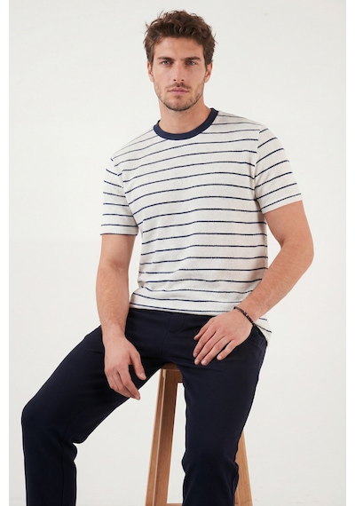 Buratti Erkek T Shirt 5904039 İndigo İndigo