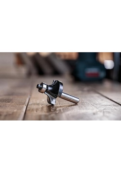 Professional Ahşap İçin Standart Yuvarlak Frezesi Ahşap, Yarıçap 8 Mm, Çalışma Uzunluğu, El Frezesi Aksesuarı