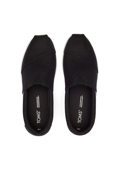 Espadril / Keten Erkek 10019864 Toms Alp Recycled Cotton Black Siyah