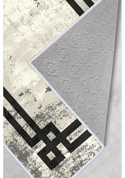 Rovigo Home Dijital Baskı Yıkanabilir Kaymaz Taban Salon Halısı RVG1554-HT1271 Çok Renkli