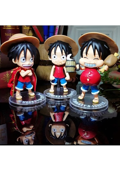 One Piece Lufian Figürü 11 Cm Rastgele Model Gönderim Anime Koleksiyon Figürü