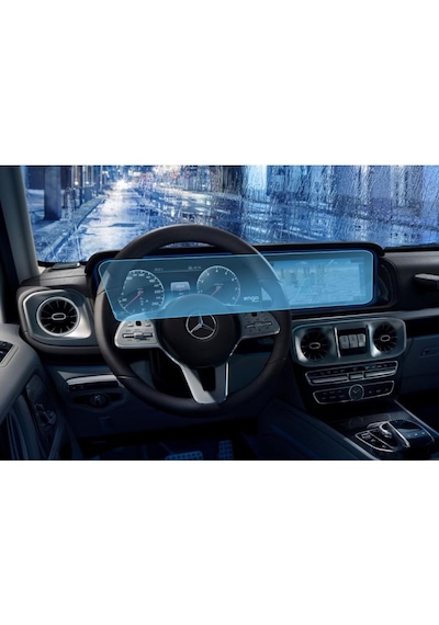 Mercedes G400 Ekran Koruyucu Multimedya Ve Djital Ekran