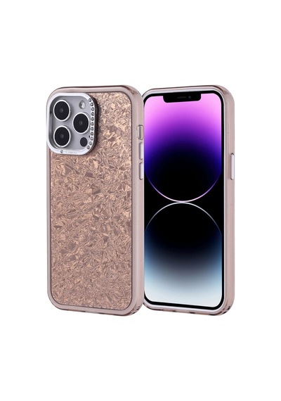 Apple iPhone 15 İle Uyumlu Kılıf Gold Kapi Kapak Taşlı Apple iPhone 15 İle Uyumlu, Gold Sku: Zeusb0fdqtzkv7