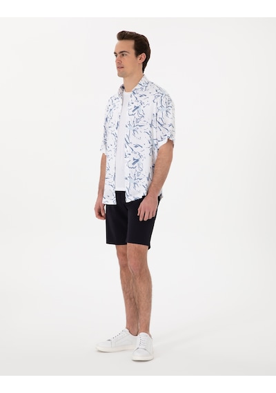 Pierre Cardin Erkek Lacivert Şort / Bermuda 50305901-vr033 Lacivert