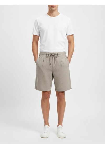 Only & Sons Onsleo Tap Lın Mıx 0006 Shorts Erkek Kahverengi Şort - 22036888
