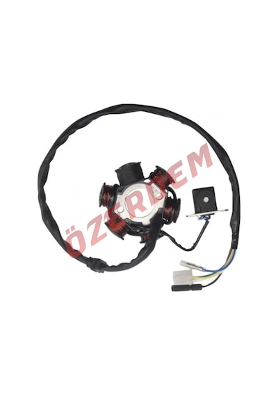 Scooter Scooter Statör 6 Lı 29-83-27X2D 6K Ince Soket