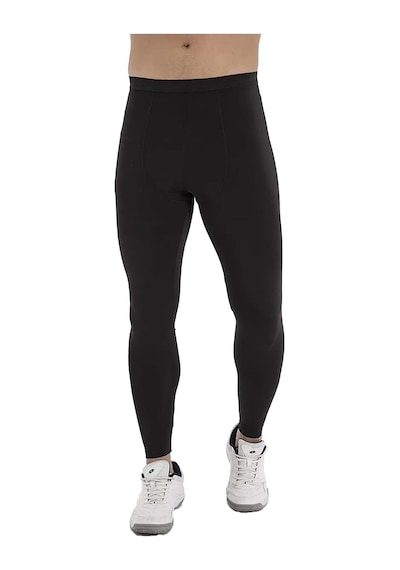 Crozwise Poly Micro Erkek Uzun Tayt 3187-siyah - Gri Gri - Siyah