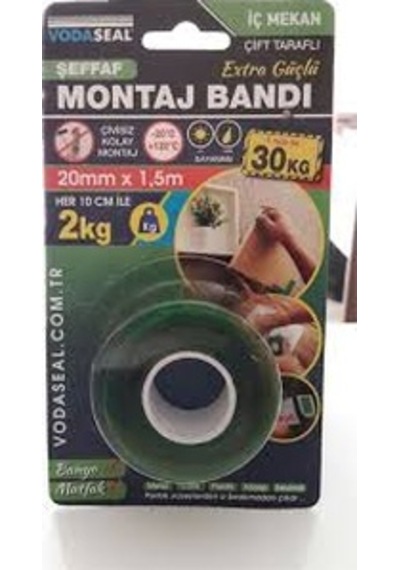 Vodaseal Montaj Bandı 20 MM 1.5 m