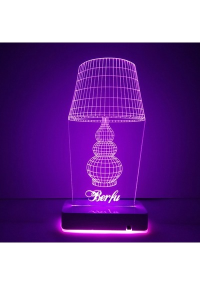 Sevgiliye Hediye 3D Led Masa Lambası