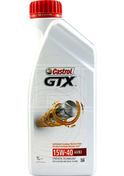Castrol GTX 15W-40 A3/B3 Mineral Motor Yağı 1 L