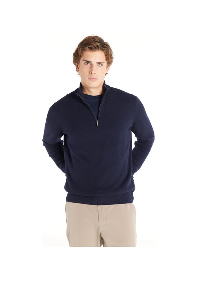 Ted Baker Lacivert Erkek Bato Standart Kazak Tbmrkw1065