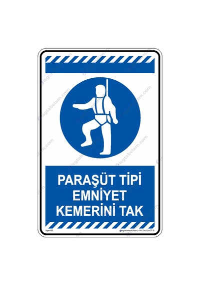 Paraşüt Tipi Emniyet Kemerini Tak
