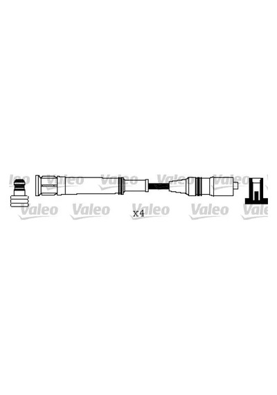 Bmw 318i E36 Buji Kablosu 1993-1998 M43b18 Valeo 346314