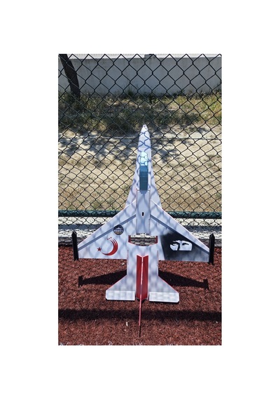 F-16 Ay-yıldız Özel Tasarım Fotoblok Rc Model Uçak Tam Paket Kit Flysky İ6x Kumandalı Diğer