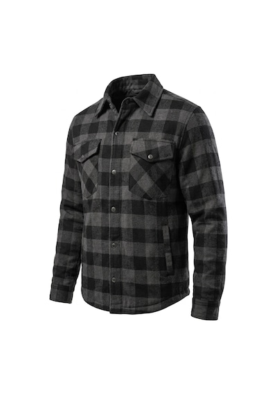 Durt Aramid Black&grey Motosiklet Gömlek Mont Gri