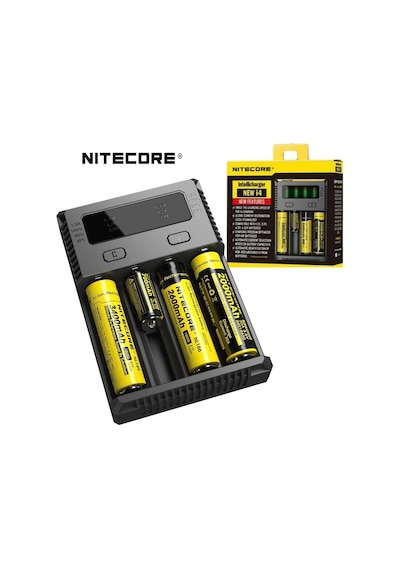 Nitecore New İ4 / İ4 Li-ion 18650 Pil Şarj Aleti