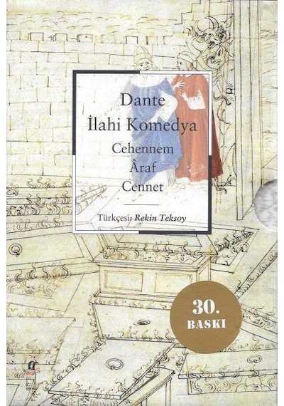 İlahi Komedya - Cehennem Araf Cennet (3 Cilt Takım) - Dante Alighieri - Oğlak Yayıncılık