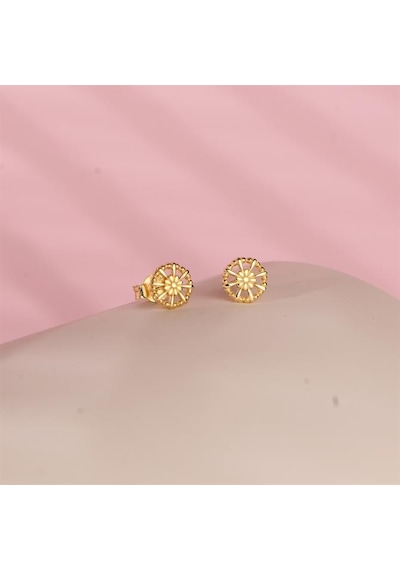 Goldkupe 14 Ayar Altın Yuvarlak Küpe 1,27 Gr-2183
