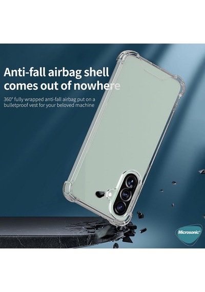 Microsonic Samsung Galaxy Uyumlu S26 Ultra Kılıf Shock Absorbing Şeffaf -
