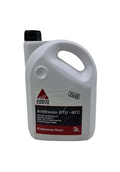 Agco Parts Rtu-40 Derecec Kullanıma Hazır Antifriz 3 Lt